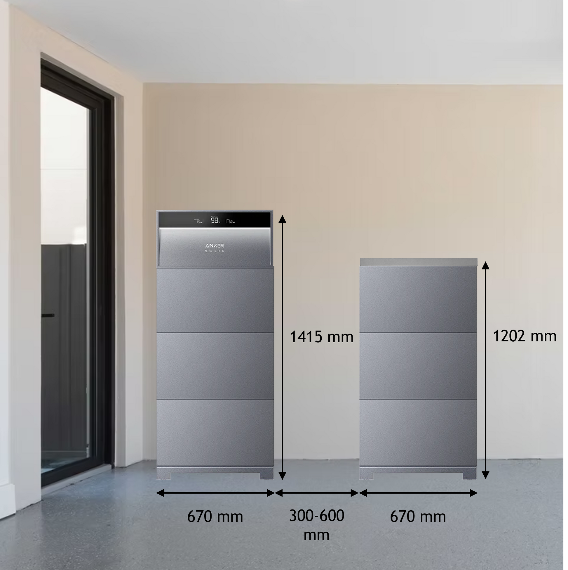 AC-Coupled 5-6 kW 25-30 kWh